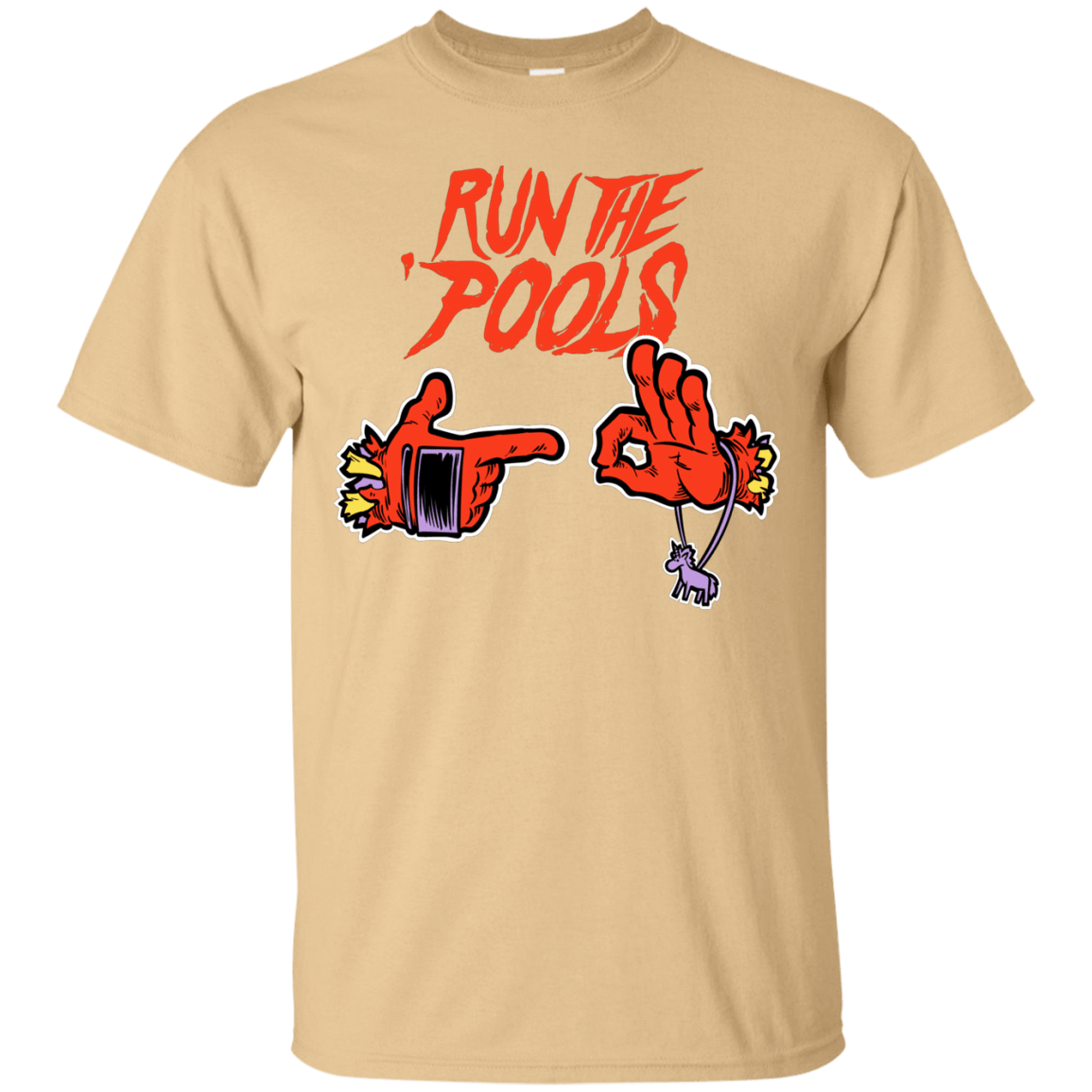 T-Shirts Vegas Gold / S Run the Pools T-Shirt