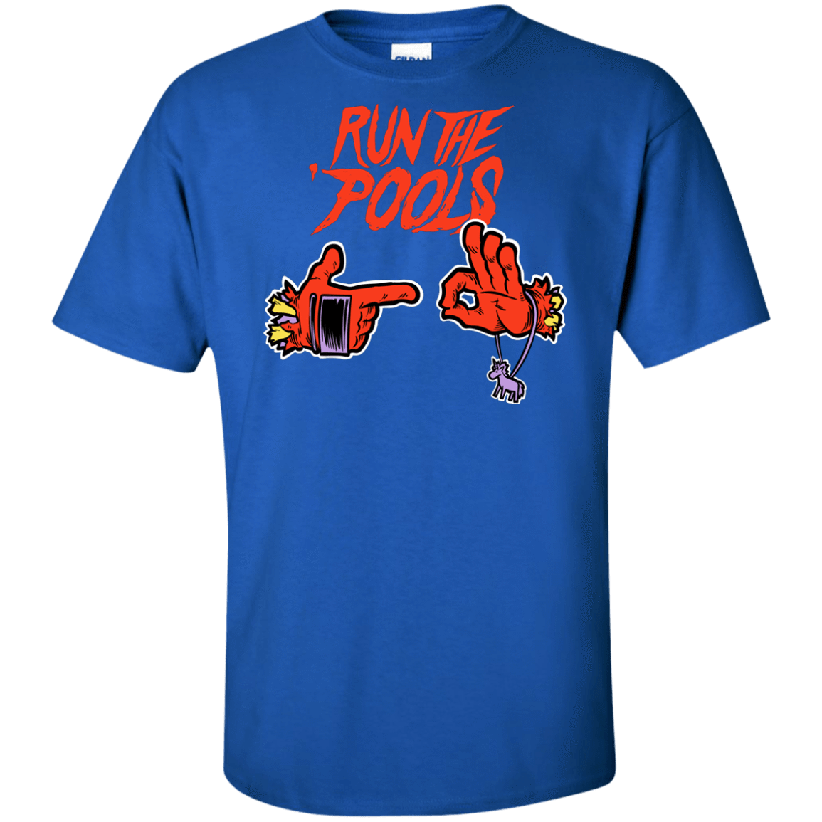 T-Shirts Royal / XLT Run the Pools Tall T-Shirt