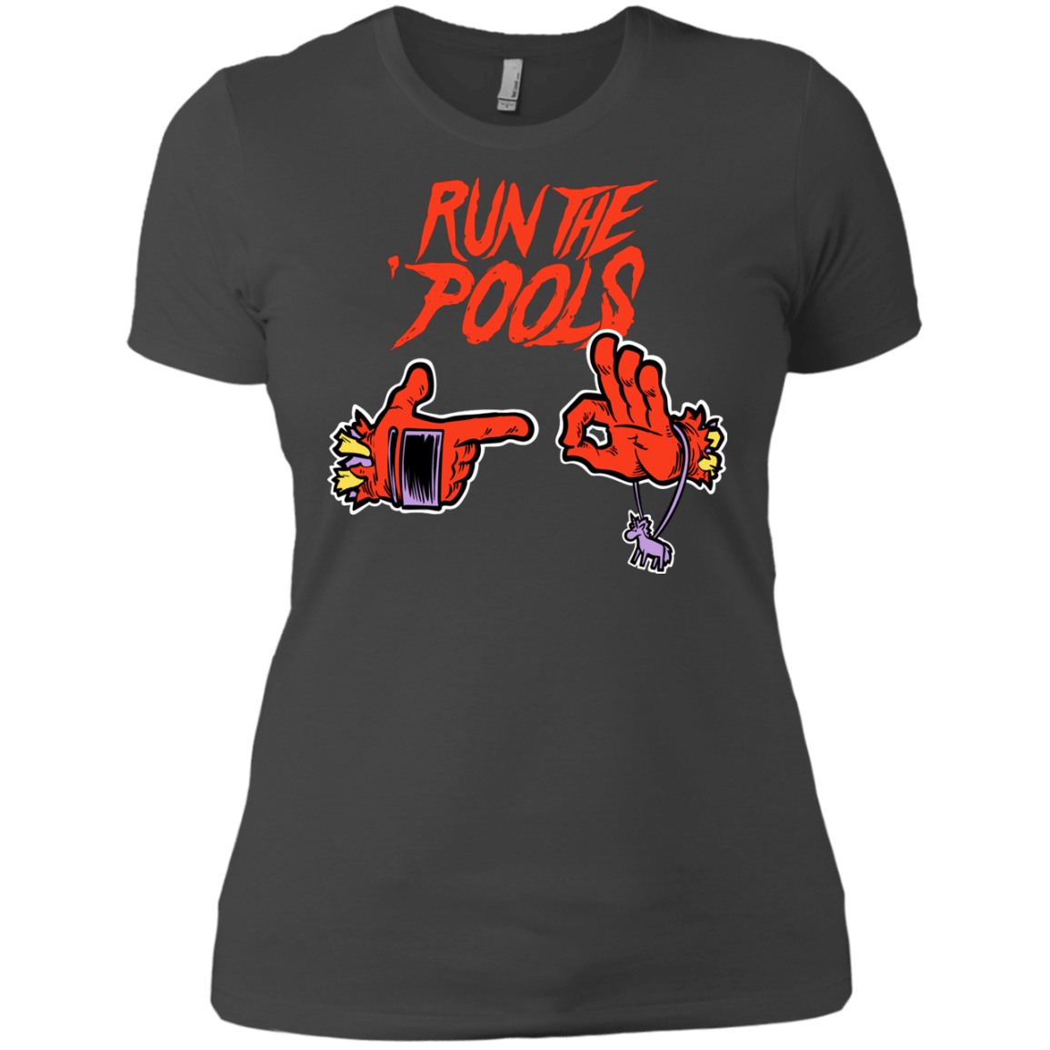 T-Shirts Heavy Metal / X-Small Run the Pools Women's Premium T-Shirt