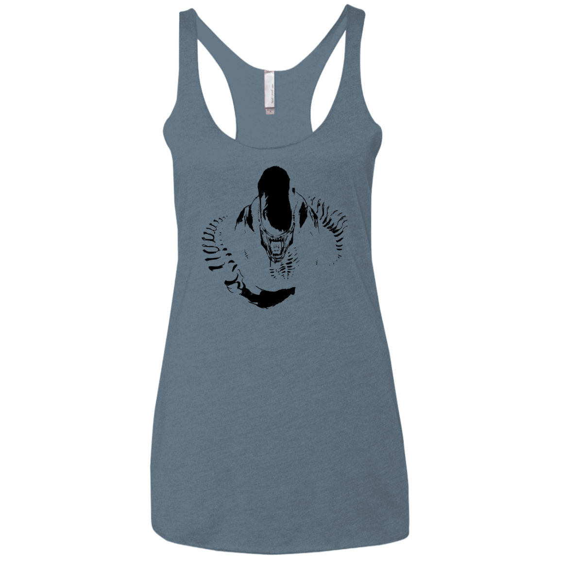 T-Shirts Indigo / X-Small Run Women's Triblend Racerback Tank
