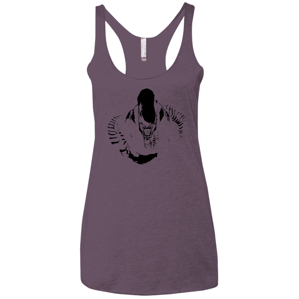 T-Shirts Vintage Purple / X-Small Run Women's Triblend Racerback Tank