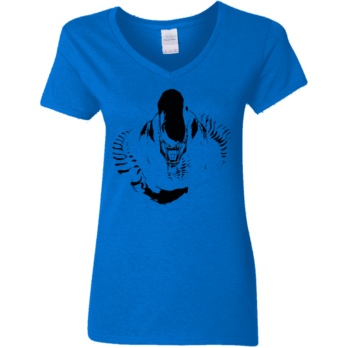 T-Shirts Royal / S Run Women's V-Neck T-Shirt