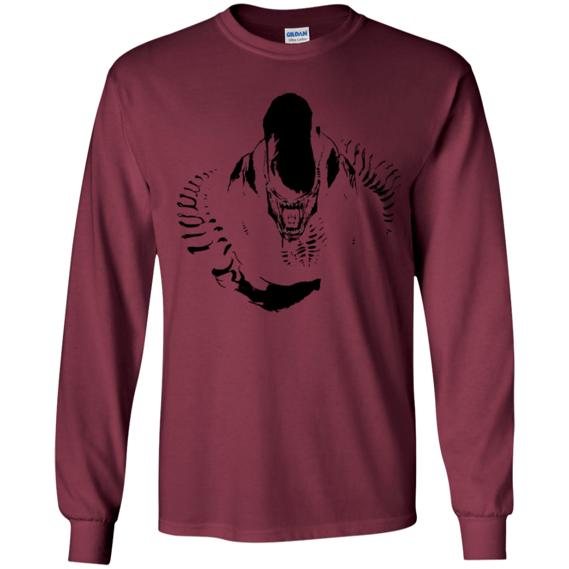 T-Shirts Maroon / YS Run Youth Long Sleeve T-Shirt