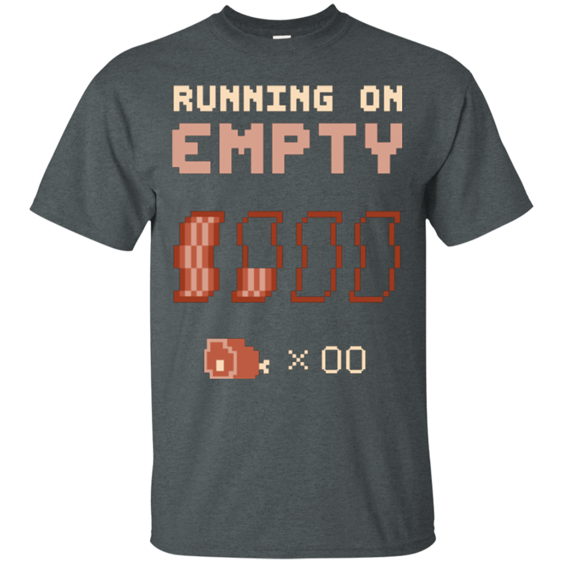 T-Shirts Dark Heather / Small Running on Empty T-Shirt