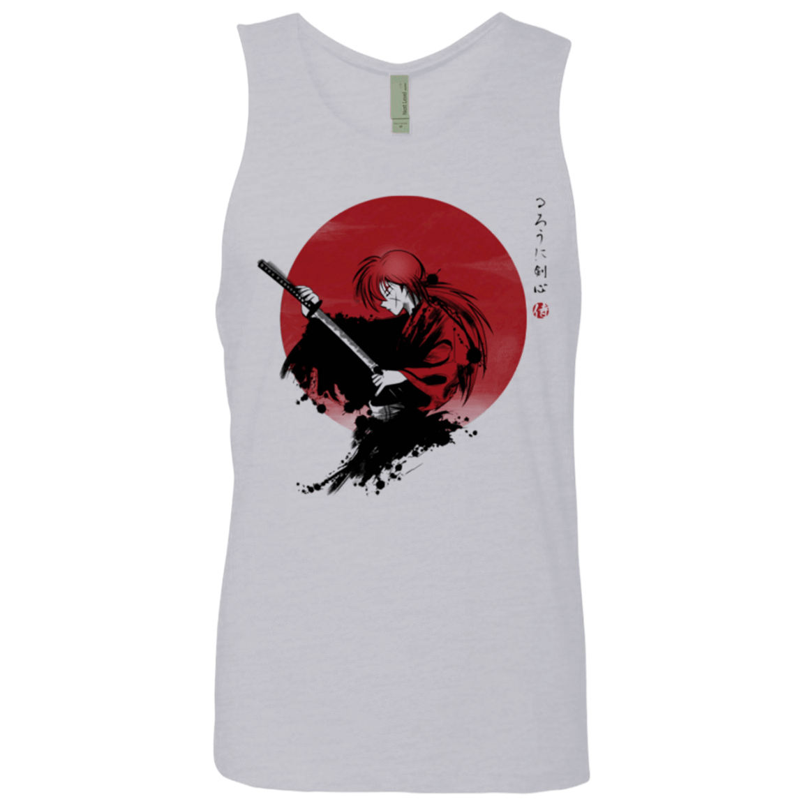 T-Shirts Heather Grey / Small Rurouni Men's Premium Tank Top