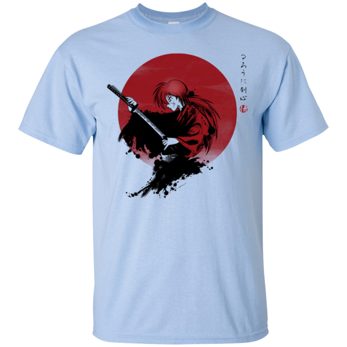 T-Shirts Light Blue / Small Rurouni T-Shirt