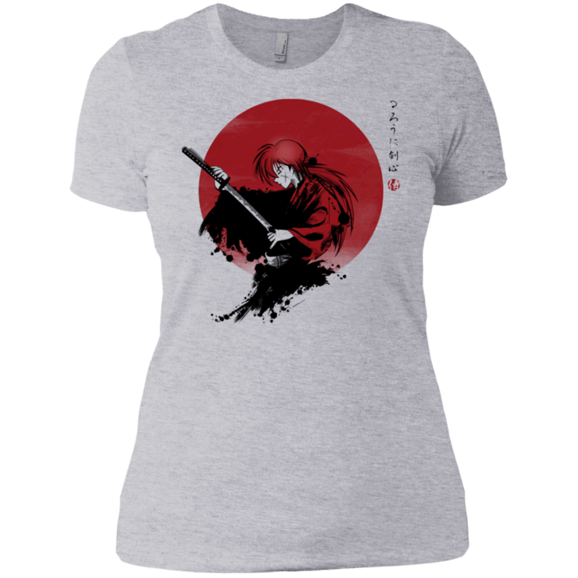 T-Shirts Heather Grey / X-Small Rurouni Women's Premium T-Shirt