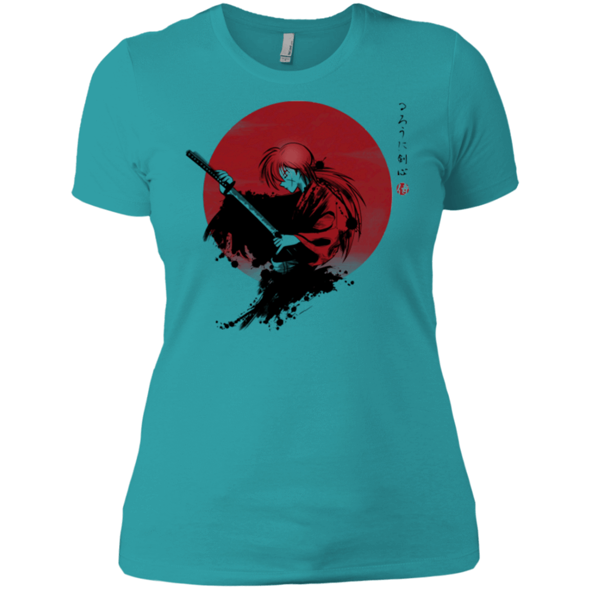 T-Shirts Tahiti Blue / X-Small Rurouni Women's Premium T-Shirt