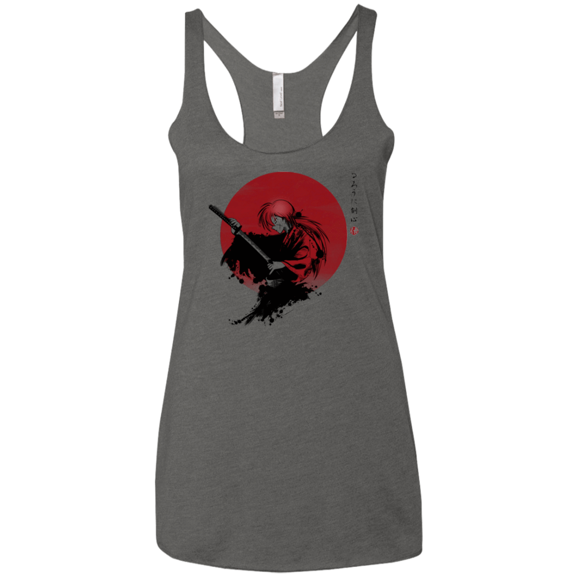 T-Shirts Premium Heather / X-Small Rurouni Women's Triblend Racerback Tank