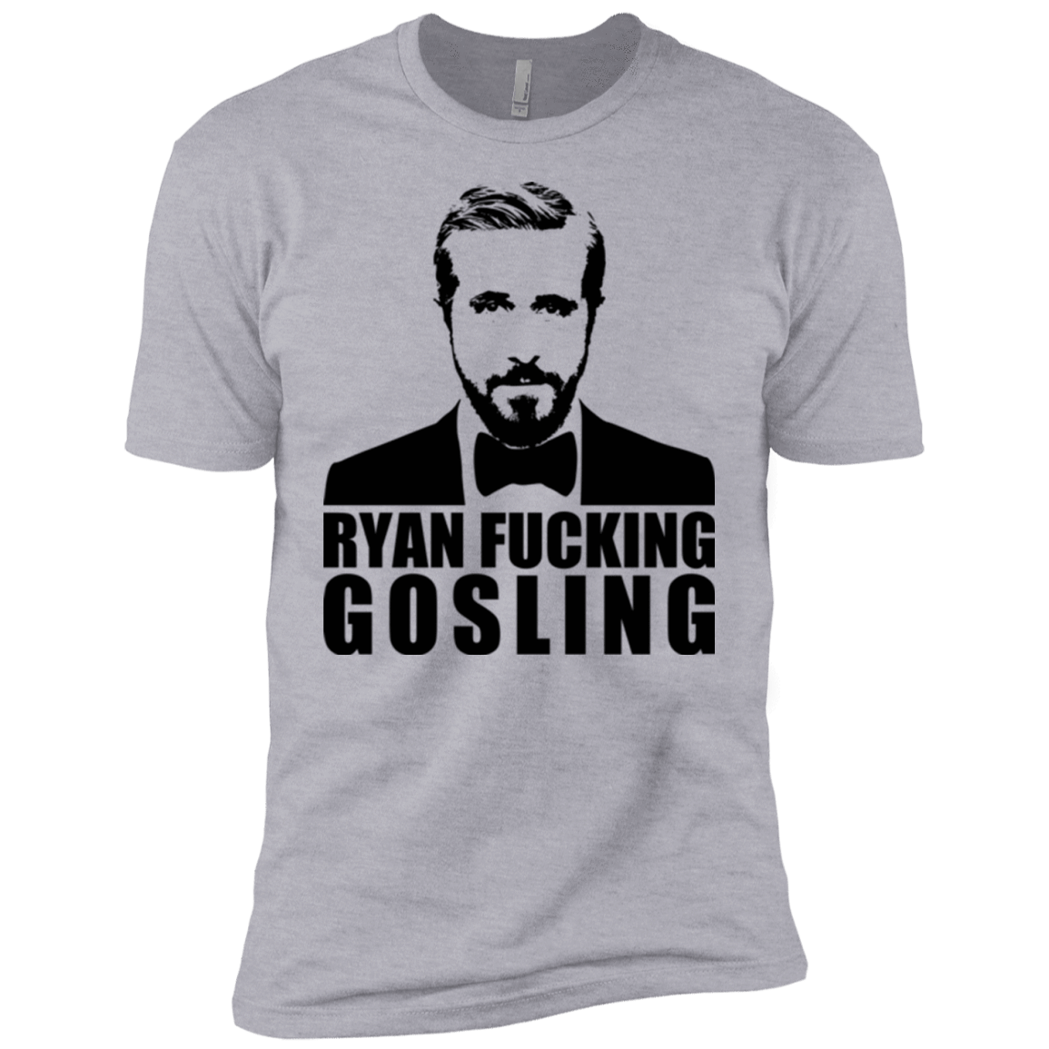 T-Shirts Heather Grey / YXS Ryan Fucking Gosling Boys Premium T-Shirt