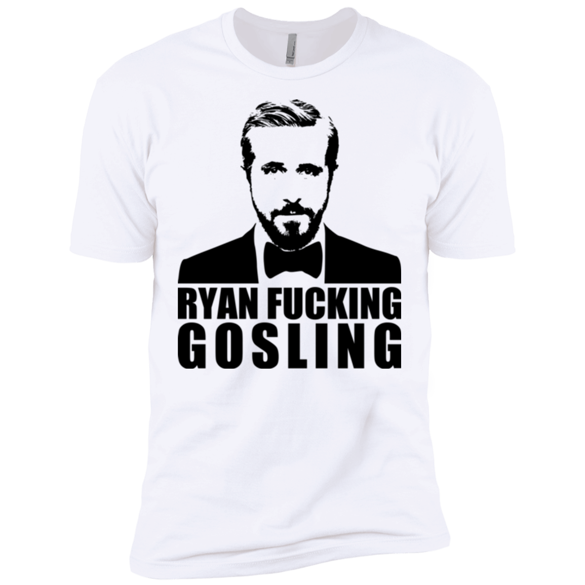T-Shirts White / X-Small Ryan Fucking Gosling Men's Premium T-Shirt