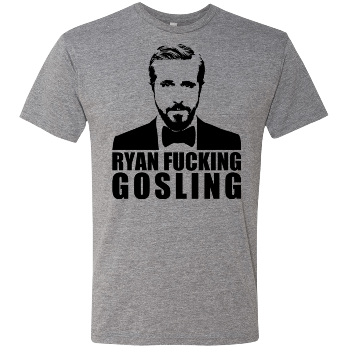T-Shirts Premium Heather / Small Ryan Fucking Gosling Men's Triblend T-Shirt