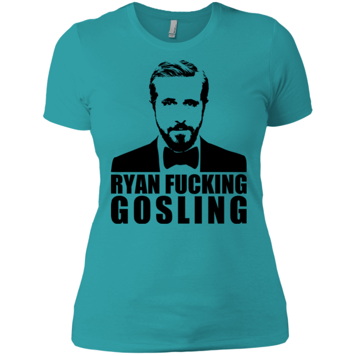 T-Shirts Tahiti Blue / X-Small Ryan Fucking Gosling Women's Premium T-Shirt