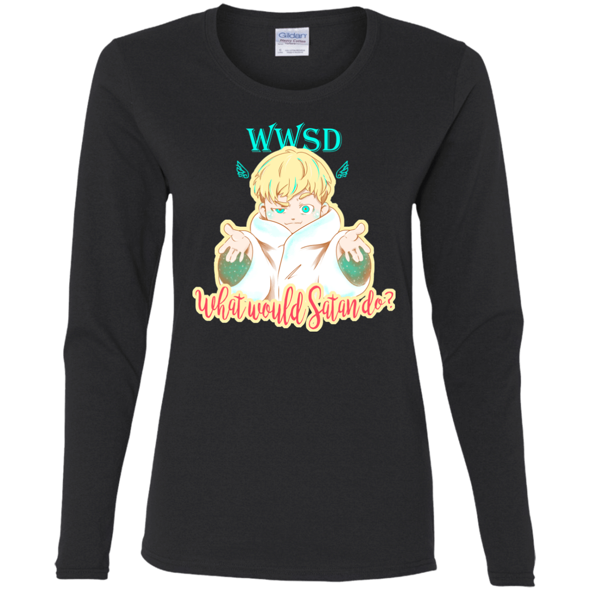 T-Shirts Black / S Ryo Women's Long Sleeve T-Shirt