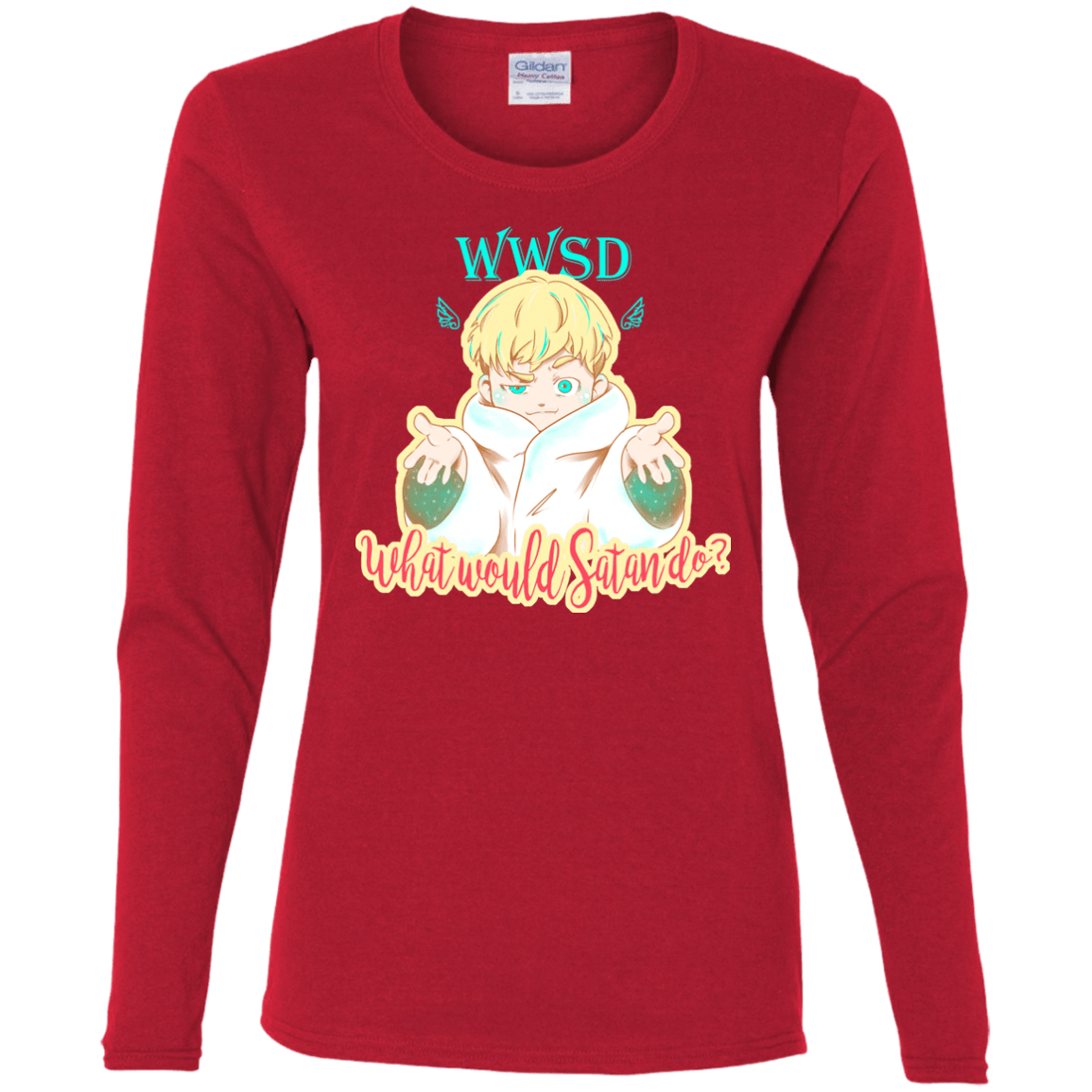 T-Shirts Red / S Ryo Women's Long Sleeve T-Shirt