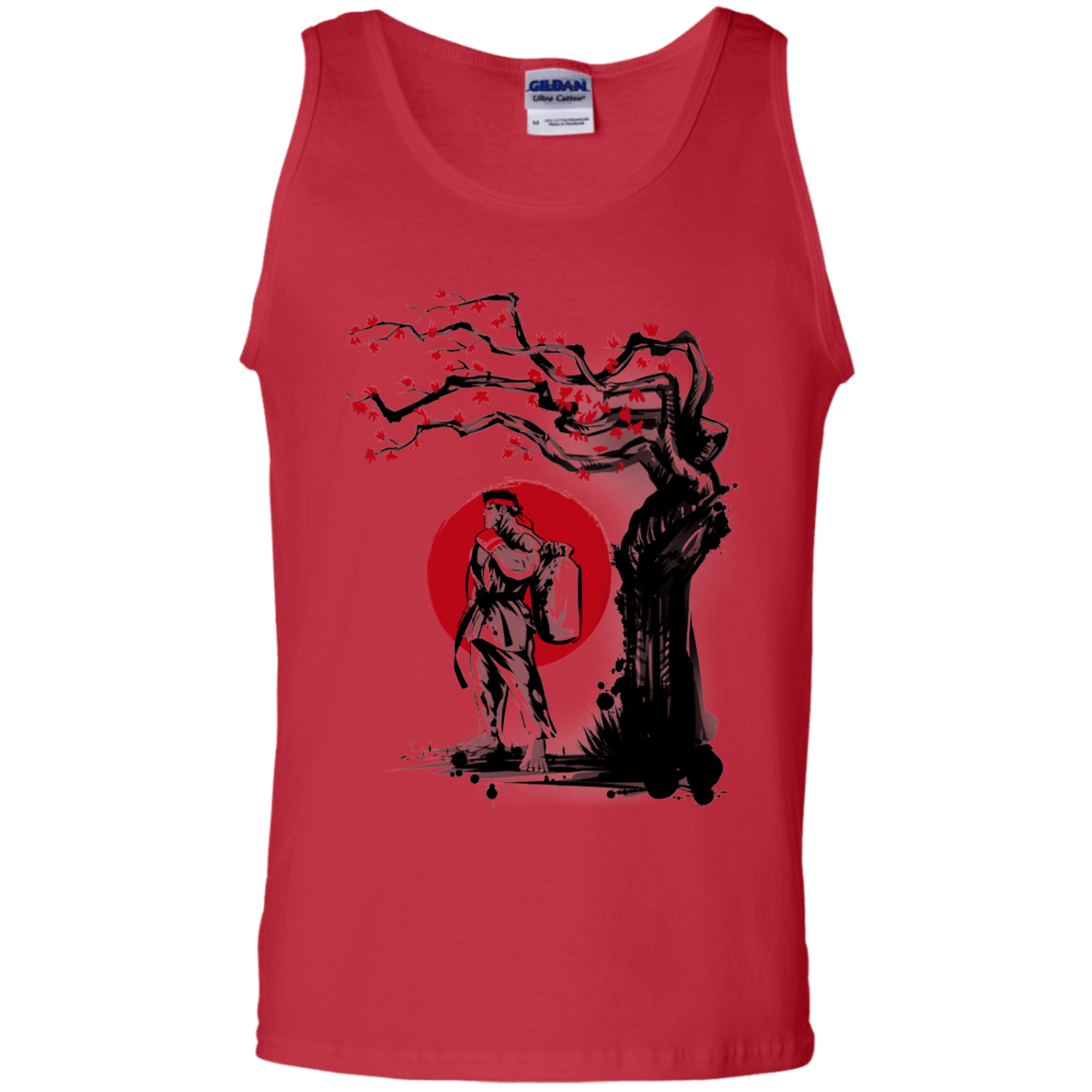 T-Shirts Red / S Ryu Under The Sun Men's Tank Top