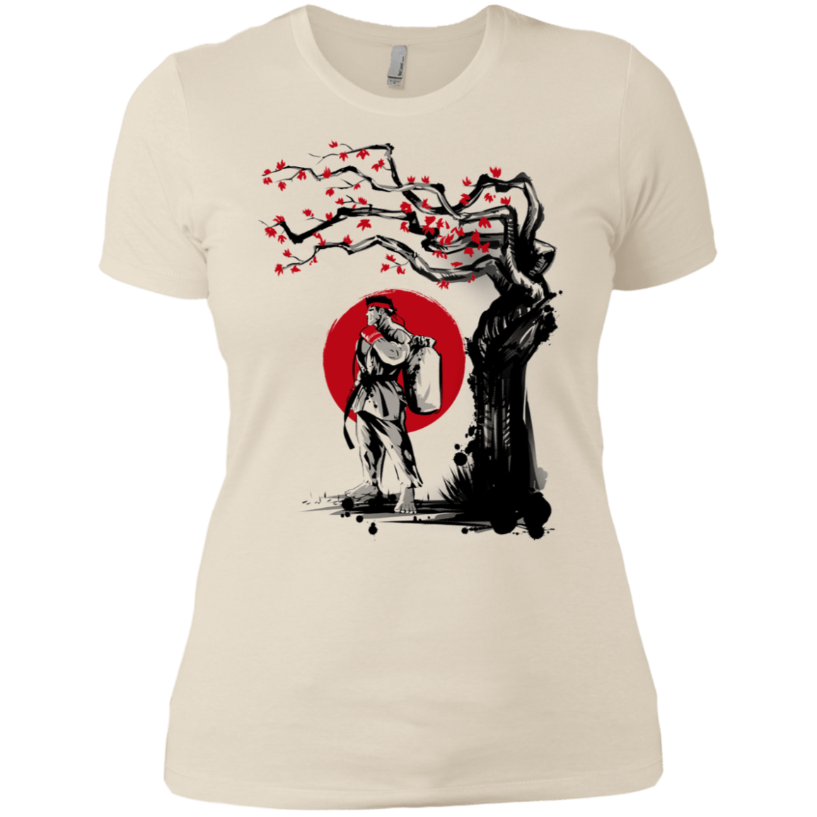 T-Shirts Ivory/ / X-Small Ryu Under The Sun Women's Premium T-Shirt