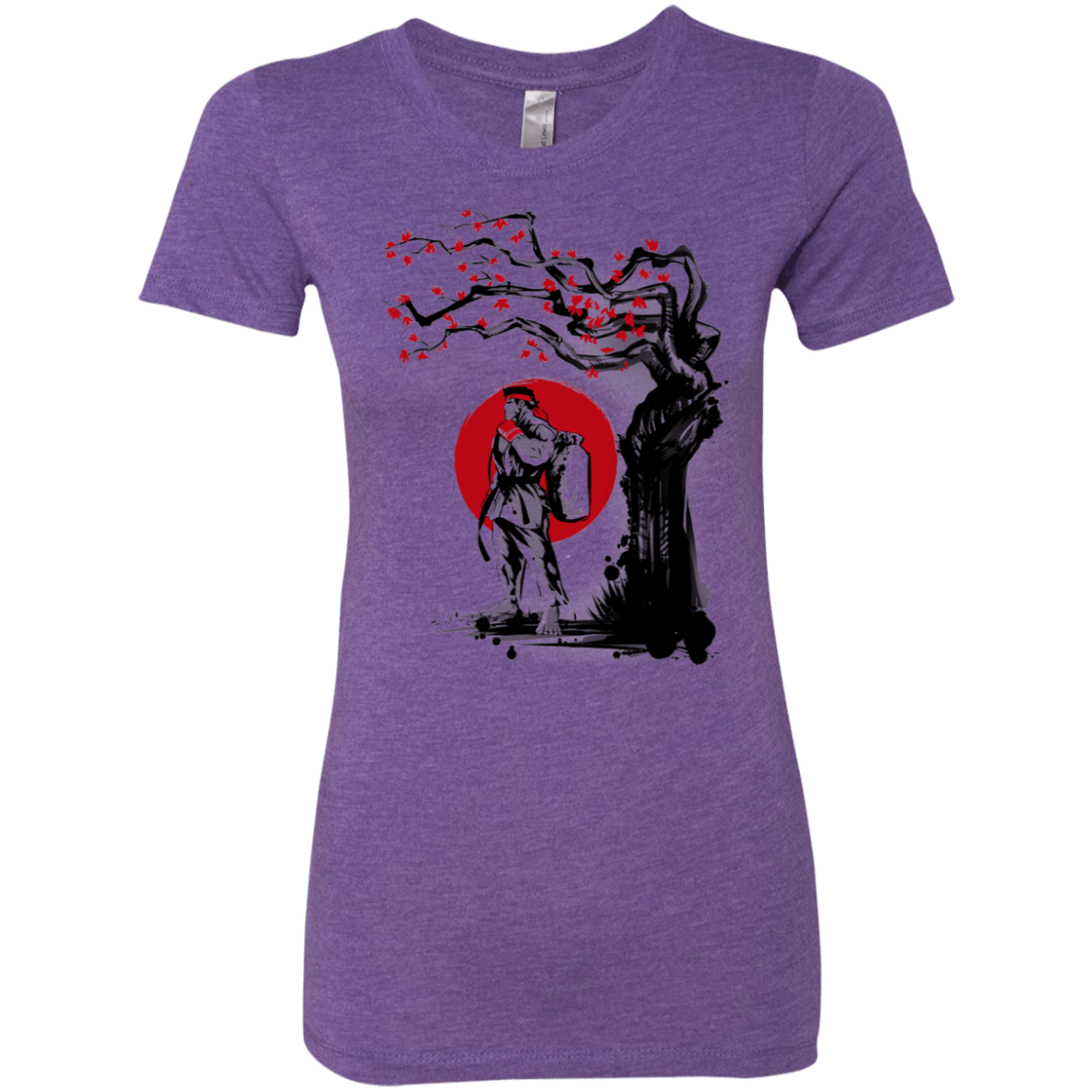 T-Shirts Purple Rush / S Ryu Under The Sun Women's Triblend T-Shirt
