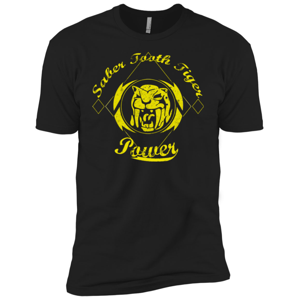 T-Shirts Black / YXS Saber Tooth Tiger (1) Boys Premium T-Shirt