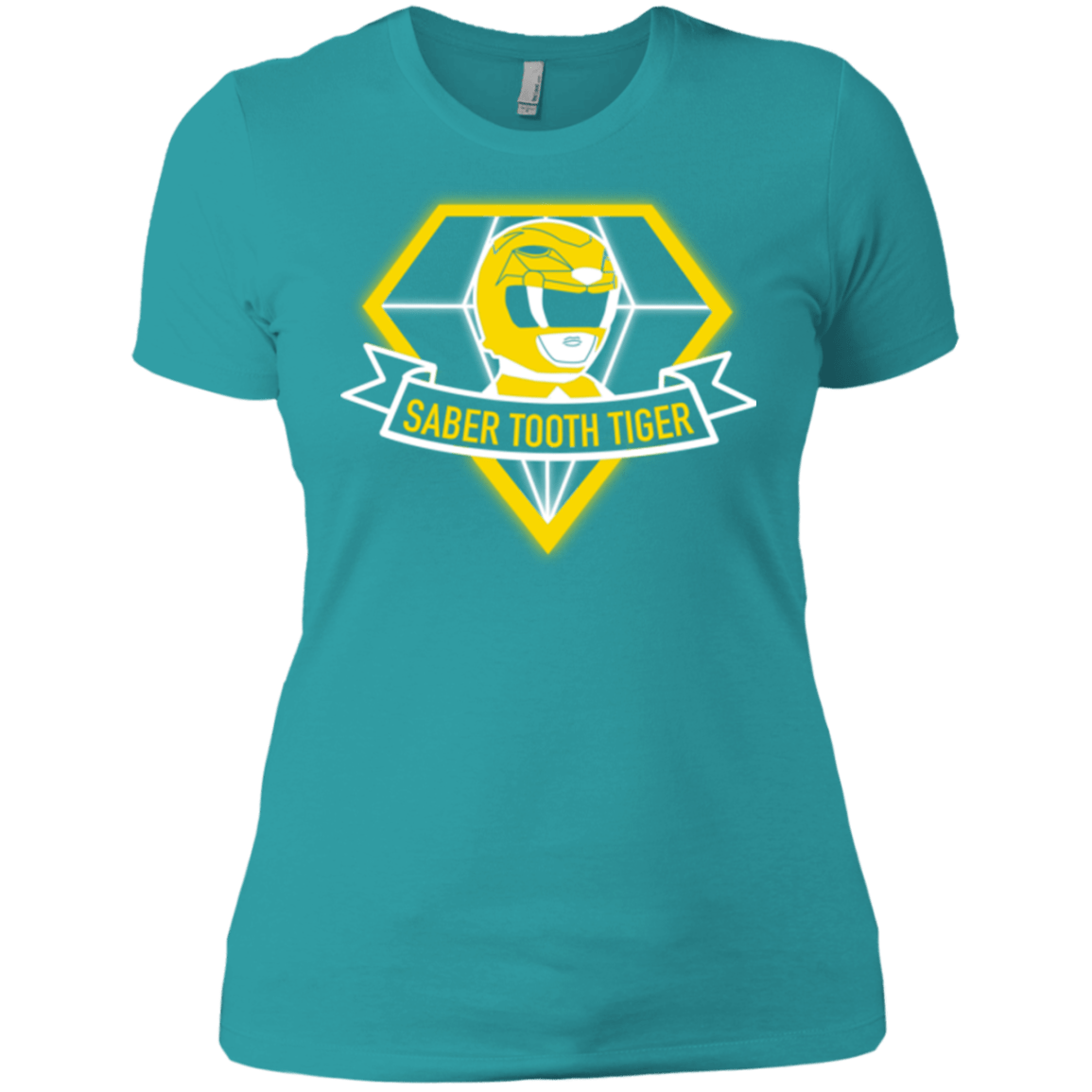 T-Shirts Tahiti Blue / X-Small Saber Tooth Tiger Women's Premium T-Shirt