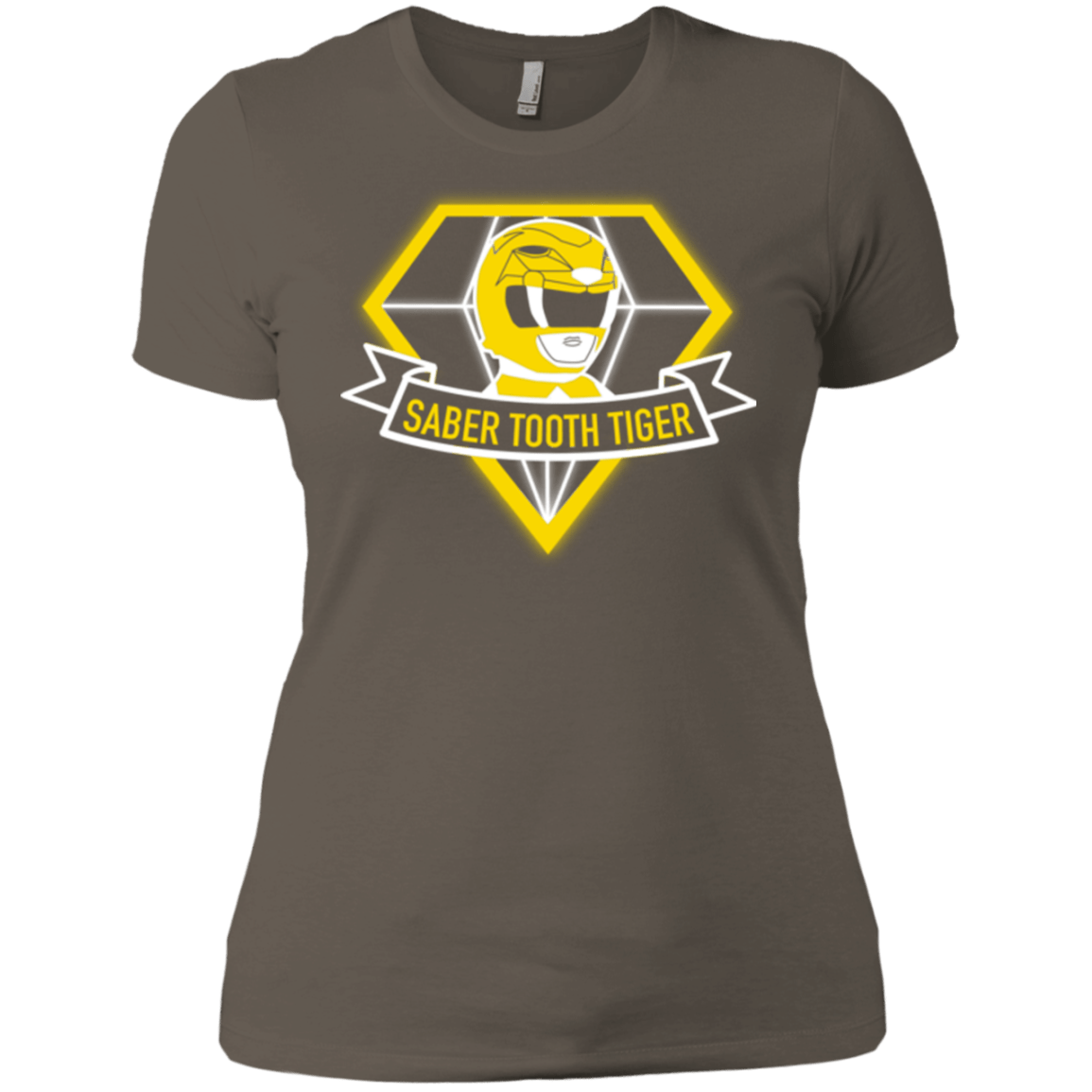T-Shirts Warm Grey / X-Small Saber Tooth Tiger Women's Premium T-Shirt