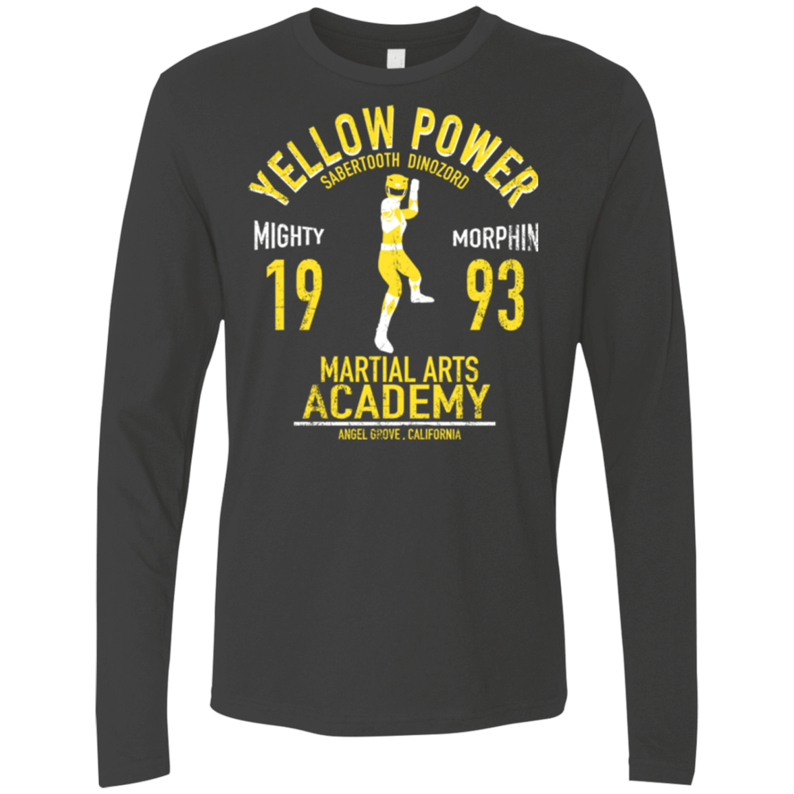 T-Shirts Heavy Metal / Small Sabertooth Ranger Men's Premium Long Sleeve