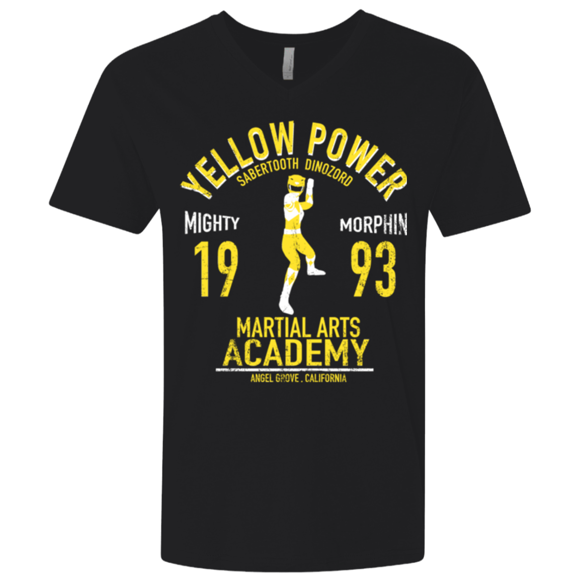 T-Shirts Black / X-Small Sabertooth Ranger Men's Premium V-Neck