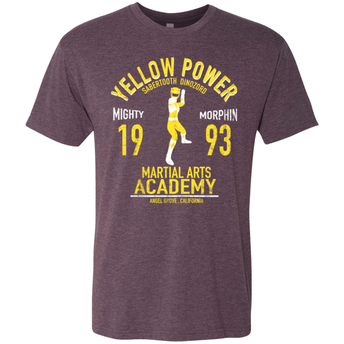 T-Shirts Vintage Purple / Small Sabertooth Ranger Men's Triblend T-Shirt