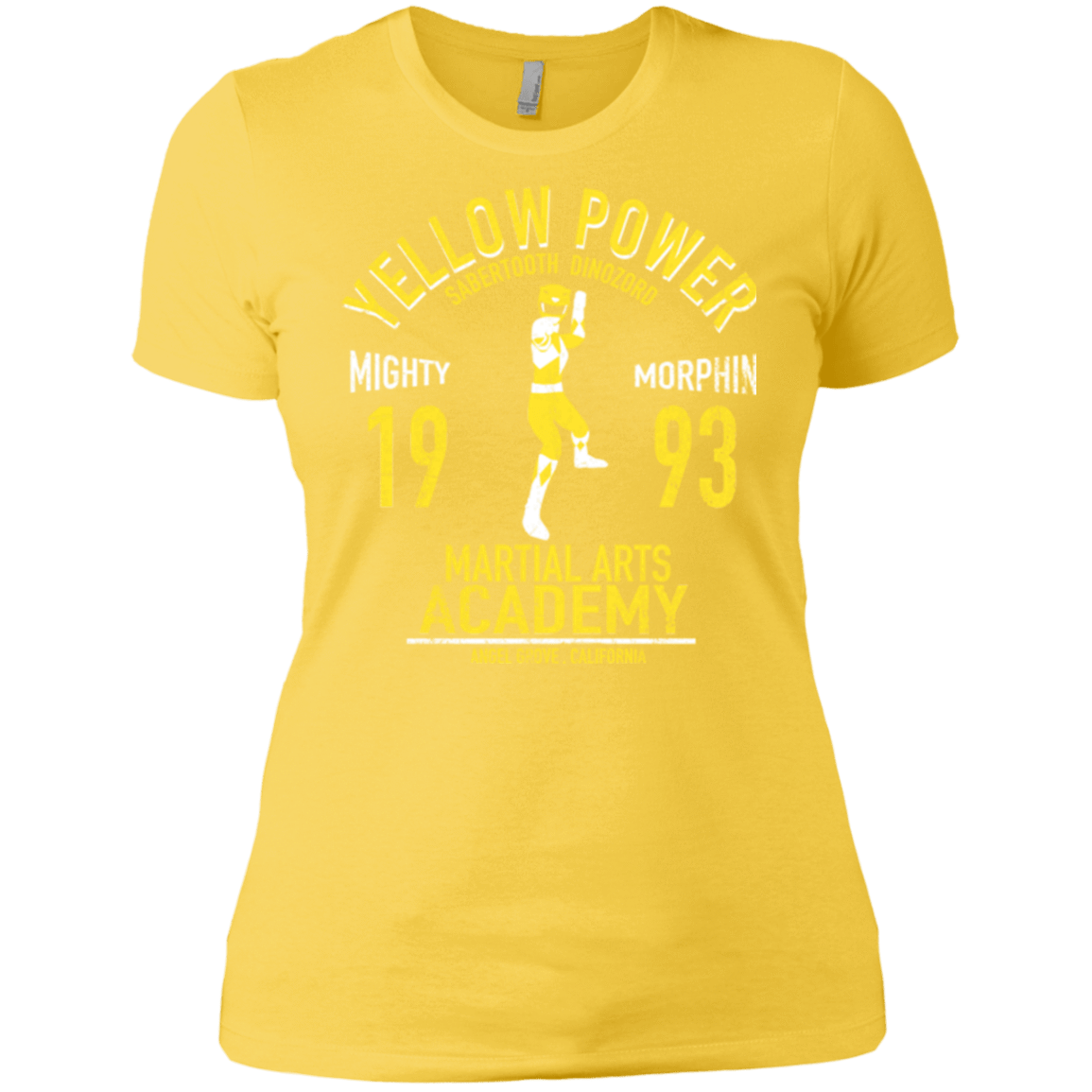 T-Shirts Vibrant Yellow / X-Small Sabertooth Ranger Women's Premium T-Shirt