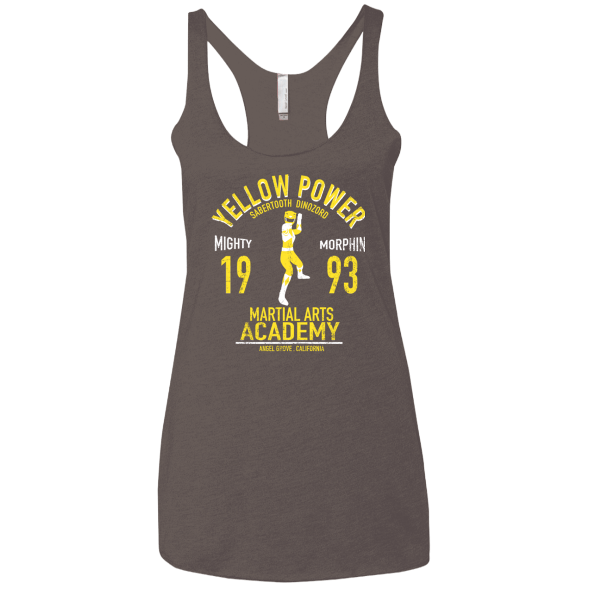 T-Shirts Macchiato / X-Small Sabertooth Ranger Women's Triblend Racerback Tank