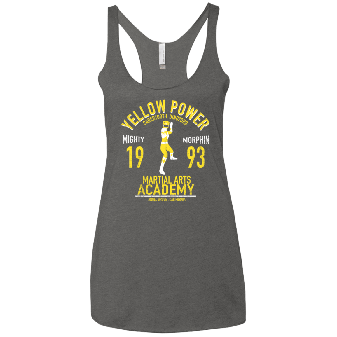 T-Shirts Premium Heather / X-Small Sabertooth Ranger Women's Triblend Racerback Tank