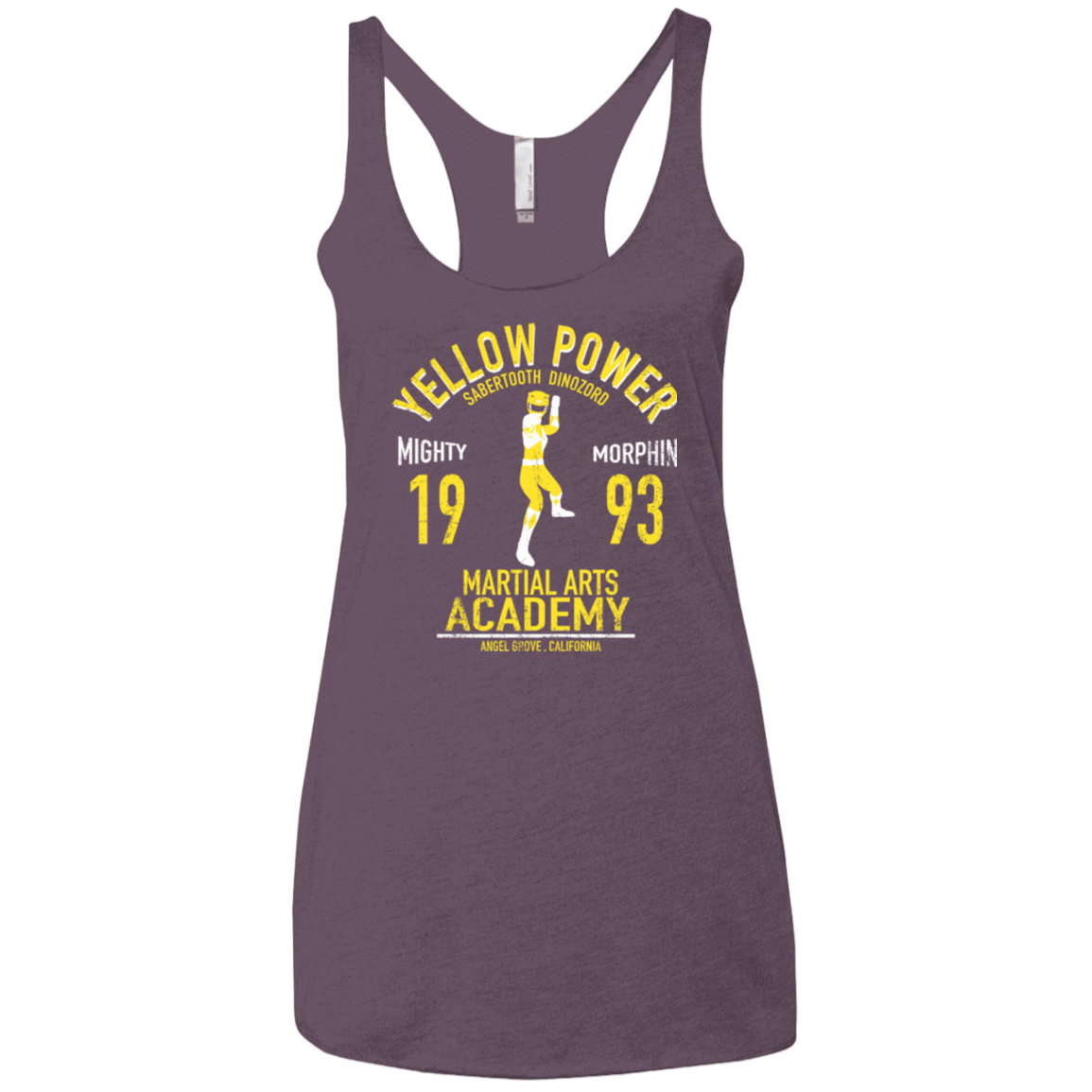 T-Shirts Vintage Purple / X-Small Sabertooth Ranger Women's Triblend Racerback Tank