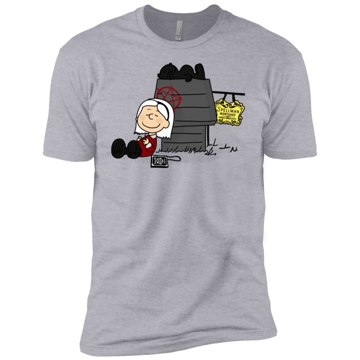 T-Shirts Heather Grey / YXS Sabrina Brown Boys Premium T-Shirt