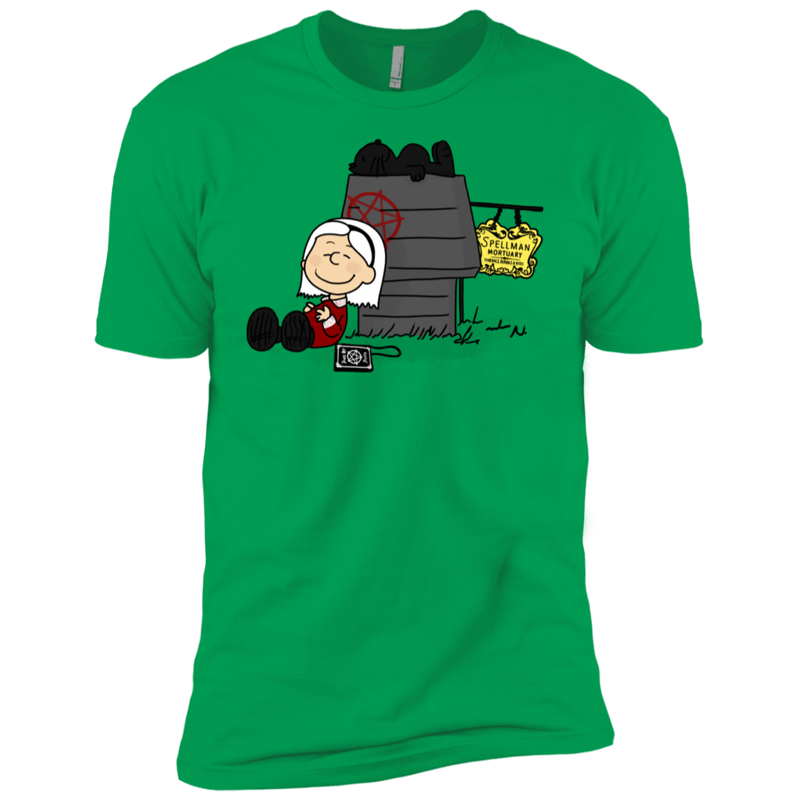 T-Shirts Kelly Green / YXS Sabrina Brown Boys Premium T-Shirt