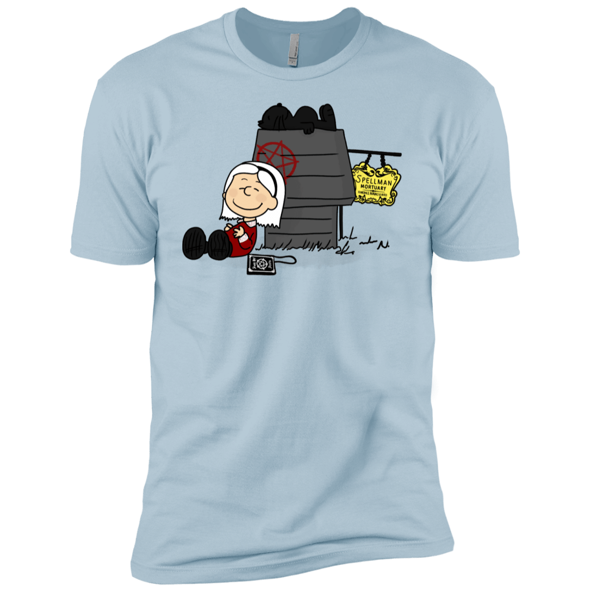 T-Shirts Light Blue / YXS Sabrina Brown Boys Premium T-Shirt