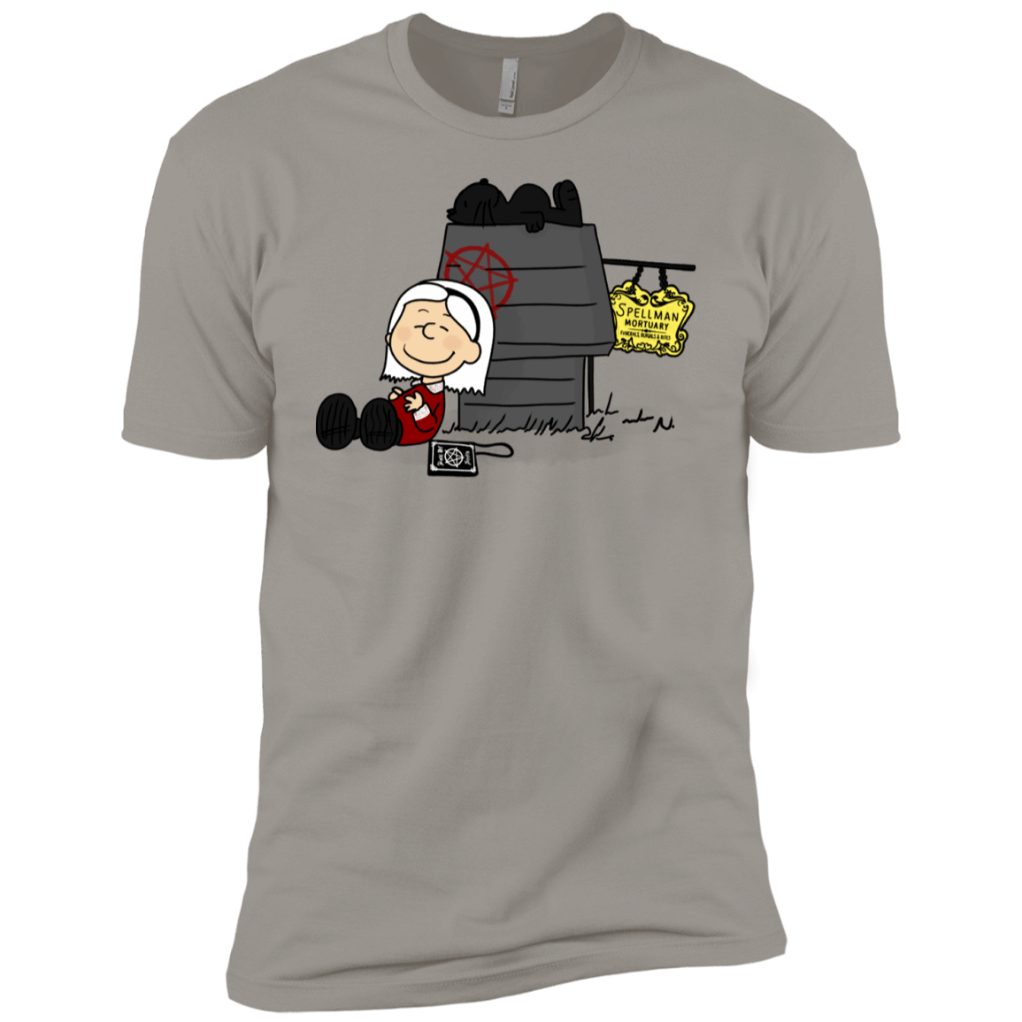 T-Shirts Light Grey / YXS Sabrina Brown Boys Premium T-Shirt