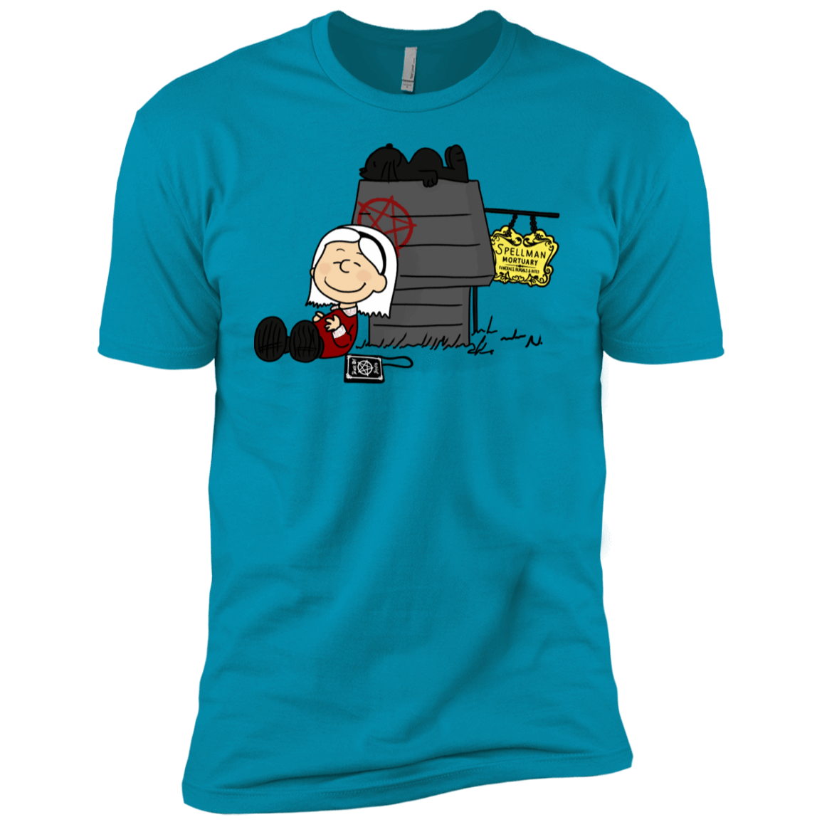 T-Shirts Turquoise / YXS Sabrina Brown Boys Premium T-Shirt