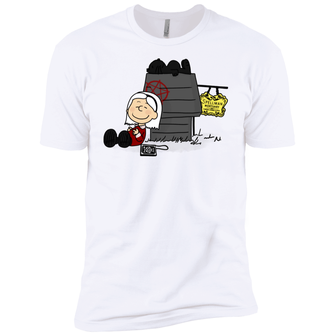 T-Shirts White / YXS Sabrina Brown Boys Premium T-Shirt