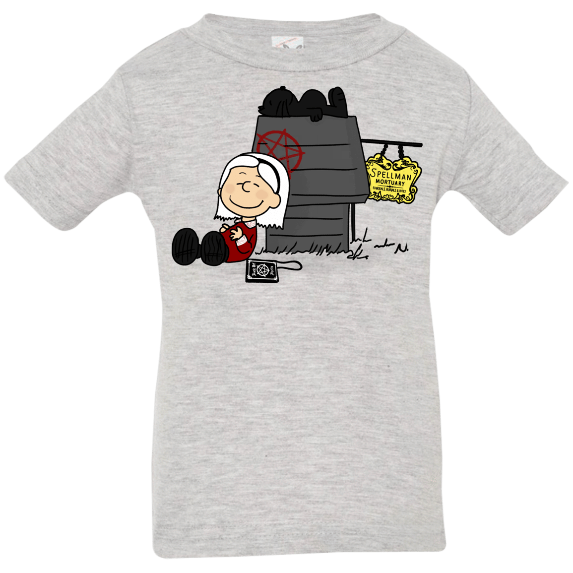 T-Shirts Heather Grey / 6 Months Sabrina Brown Infant Premium T-Shirt