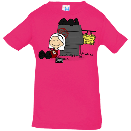 T-Shirts Hot Pink / 6 Months Sabrina Brown Infant Premium T-Shirt