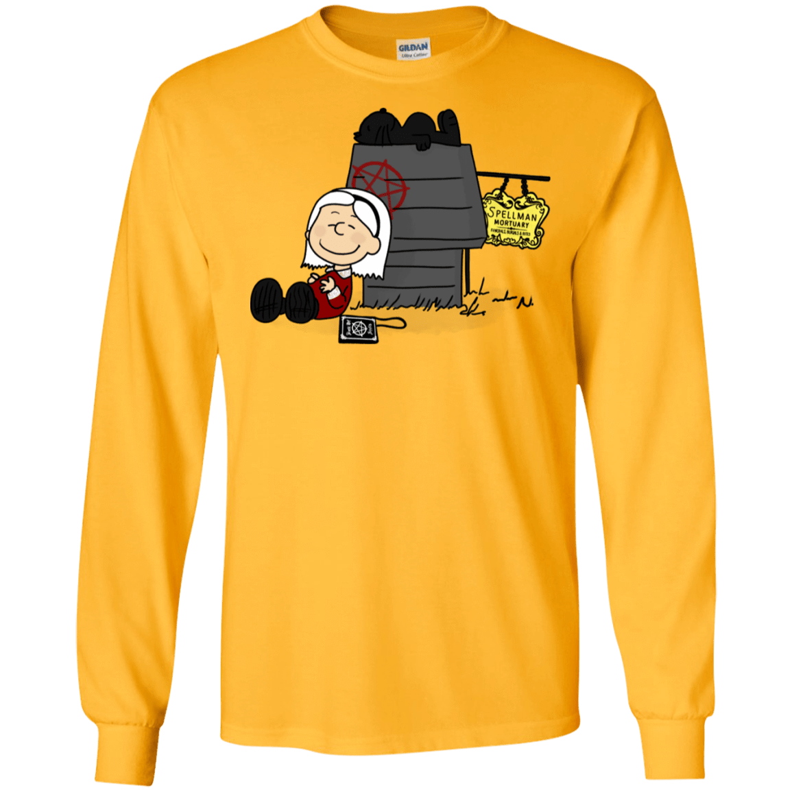 T-Shirts Gold / S Sabrina Brown Men's Long Sleeve T-Shirt