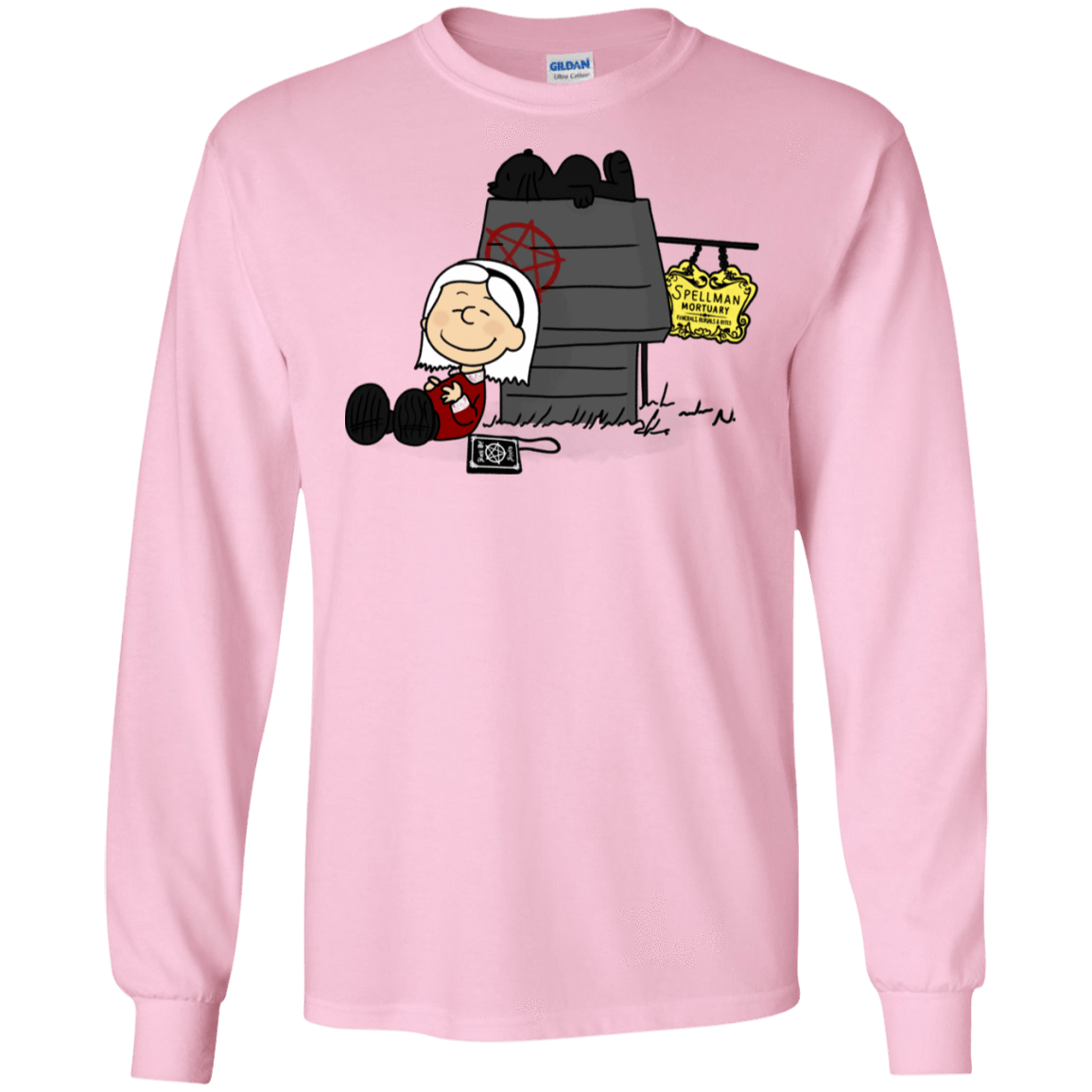T-Shirts Light Pink / S Sabrina Brown Men's Long Sleeve T-Shirt
