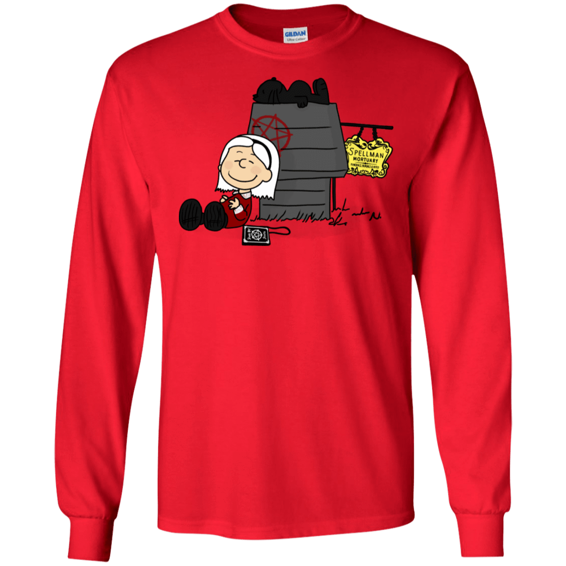 T-Shirts Red / S Sabrina Brown Men's Long Sleeve T-Shirt