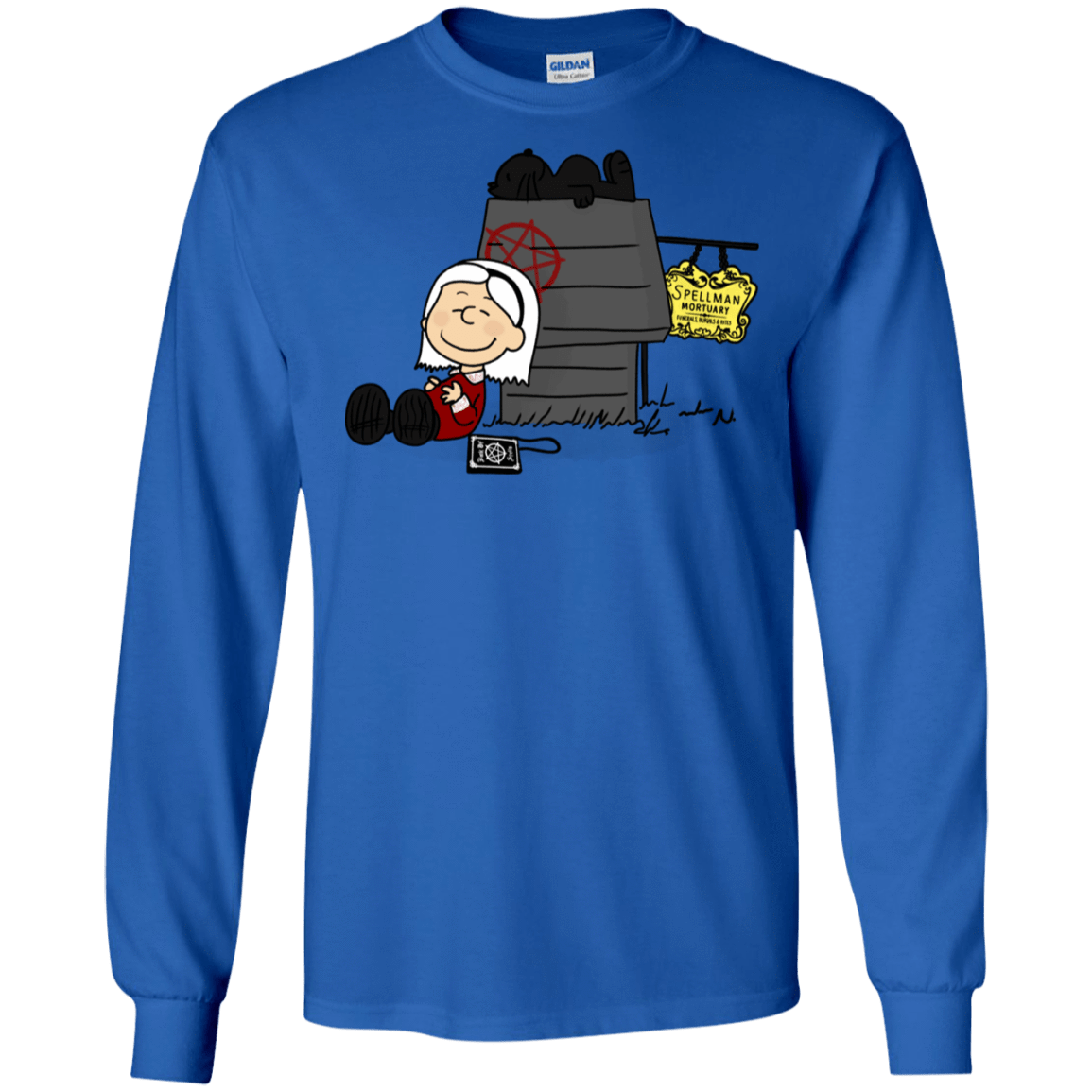 T-Shirts Royal / S Sabrina Brown Men's Long Sleeve T-Shirt