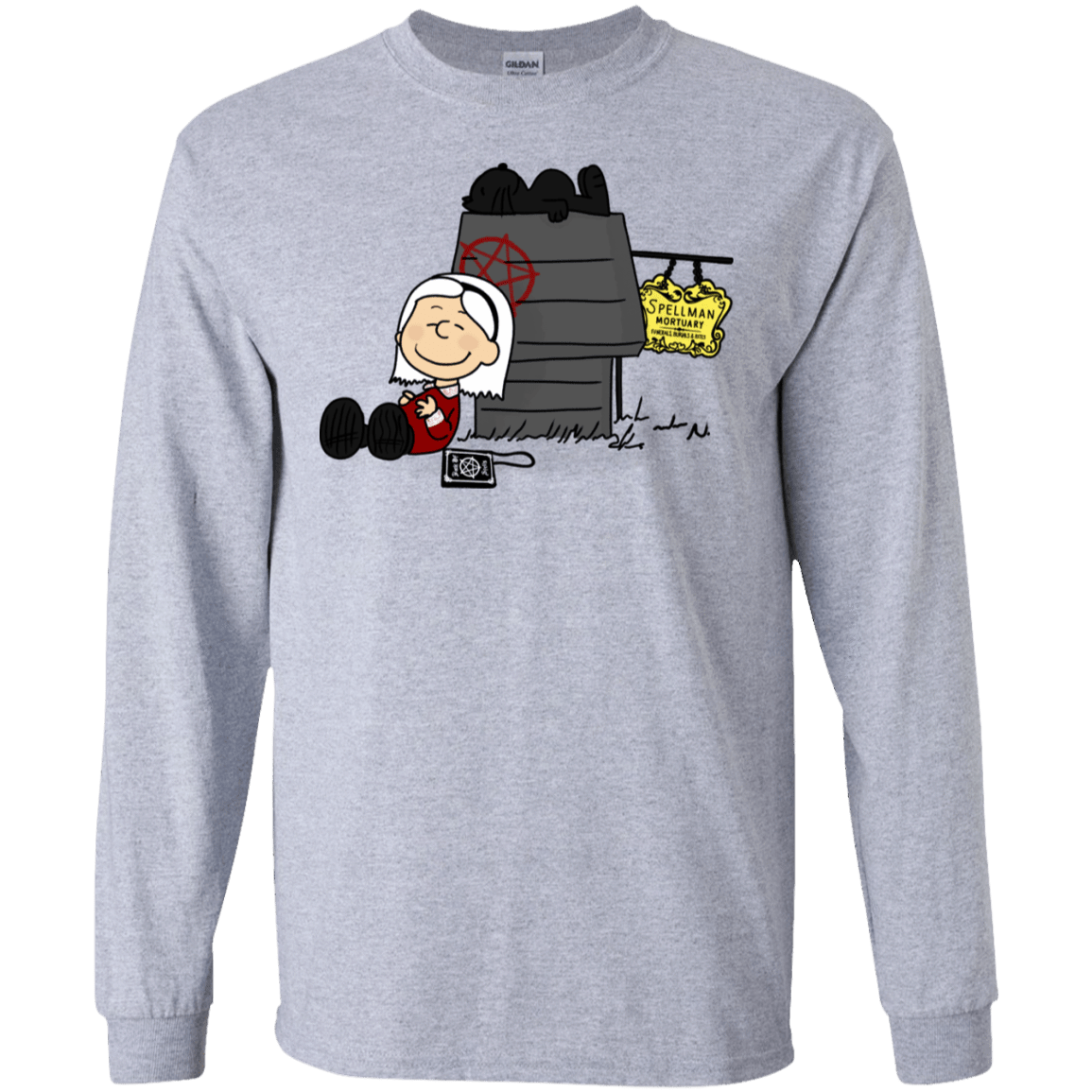 T-Shirts Sport Grey / S Sabrina Brown Men's Long Sleeve T-Shirt