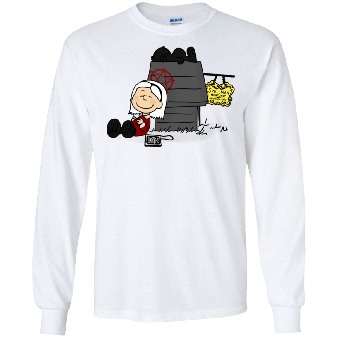 T-Shirts White / S Sabrina Brown Men's Long Sleeve T-Shirt