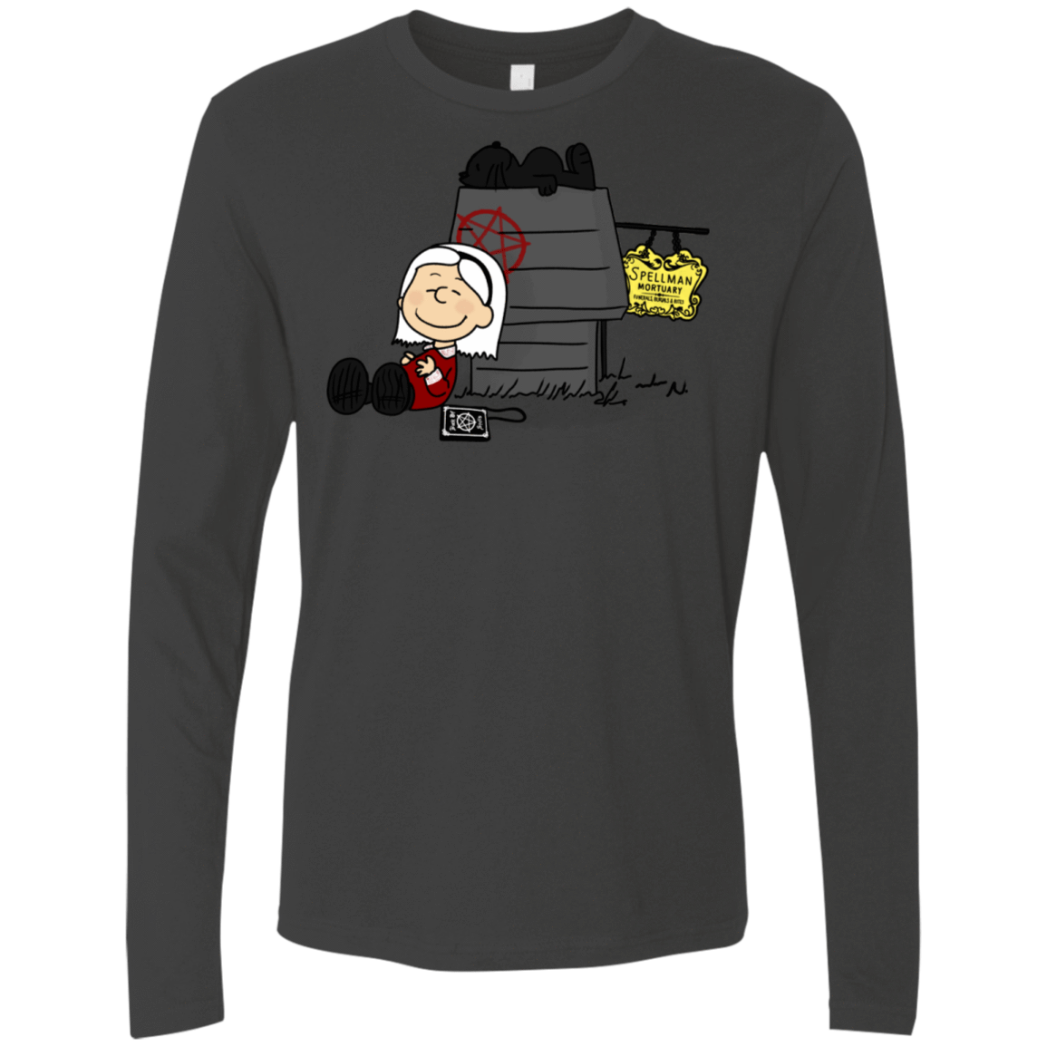 T-Shirts Heavy Metal / S Sabrina Brown Men's Premium Long Sleeve