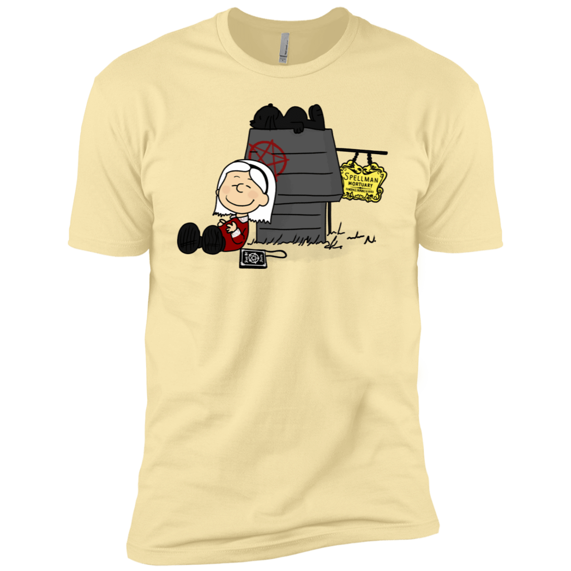 T-Shirts Banana Cream / X-Small Sabrina Brown Men's Premium T-Shirt