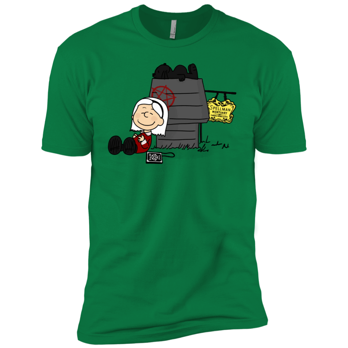 T-Shirts Kelly Green / X-Small Sabrina Brown Men's Premium T-Shirt