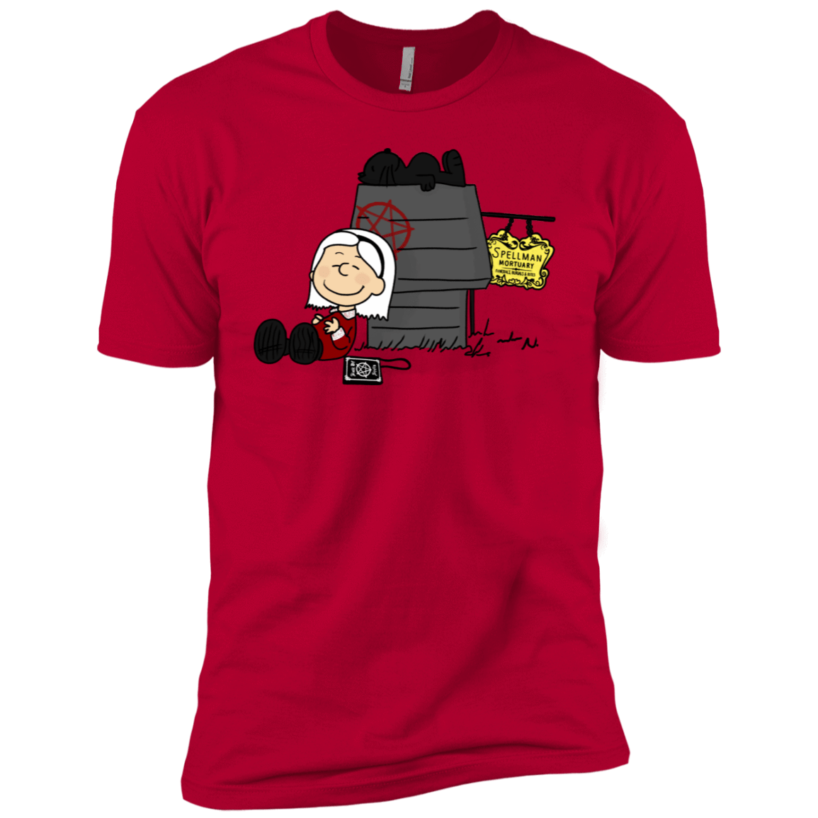 T-Shirts Red / X-Small Sabrina Brown Men's Premium T-Shirt